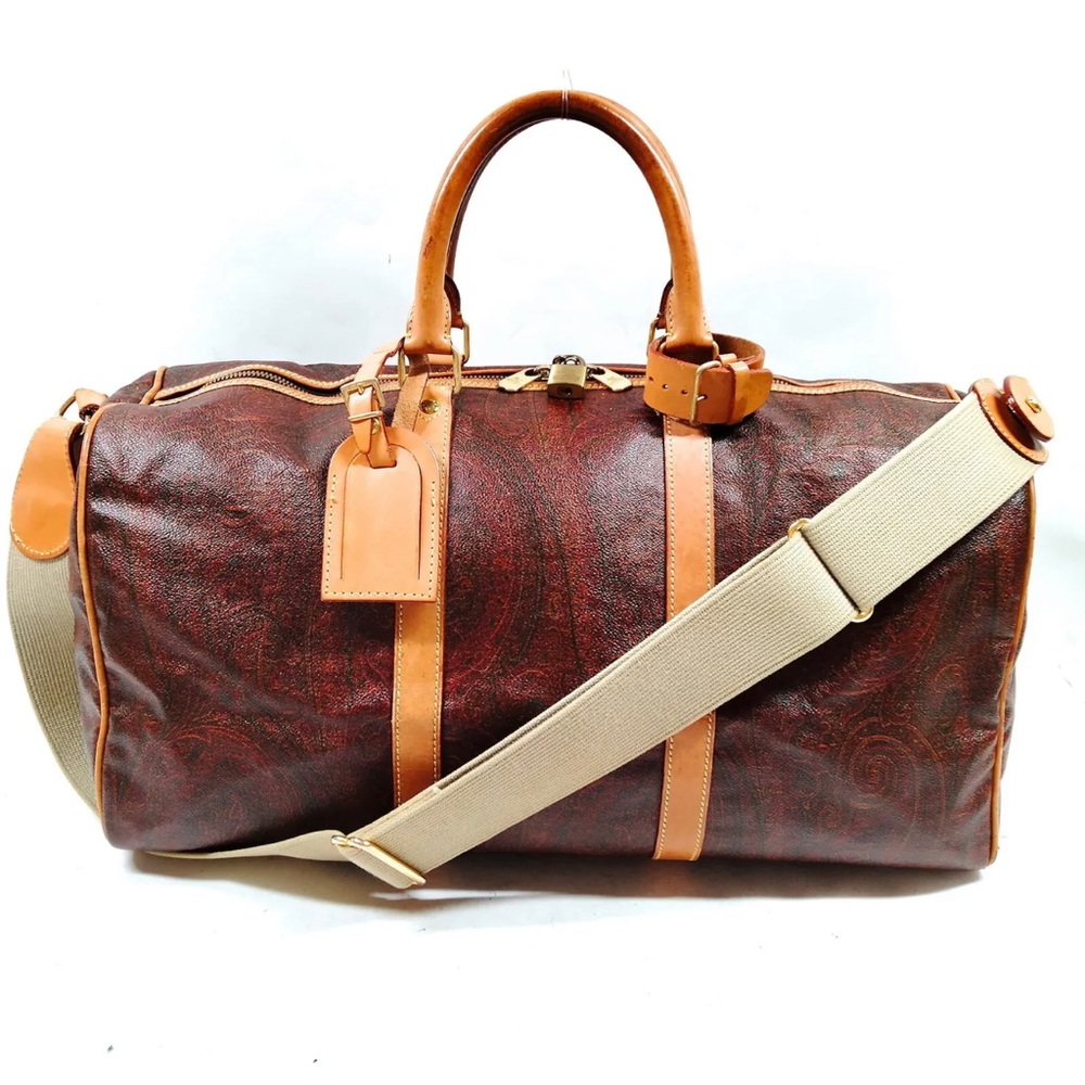 ETRO BOSTON BROWN BAG